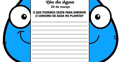 Blog Educação E Transformação 👍dia Da água Atividade Interativa