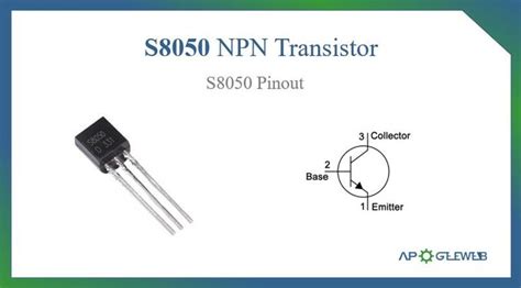 S8050 Npn Transistor Application Feature Pinout Transistors