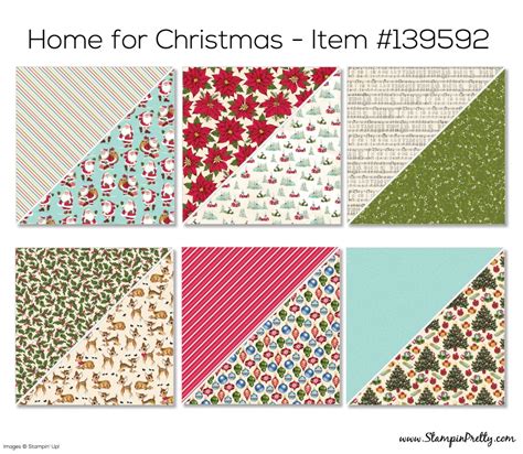 Stampin Up Designer Series Paper Holiday Catalog 2015 Stampin Pretty