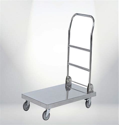 Stainless Steel Platform Trolley For Material Handling Load Capacity