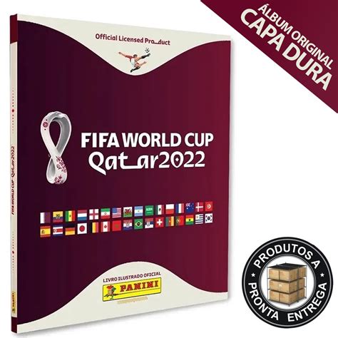 Lbum De Figurinhas Capa Dura Copa Do Mundo Qatar Oficial Panini