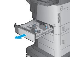 Hp Laserjet Enterprise Mfp M Carga De La Bandeja Y Las Bandejas