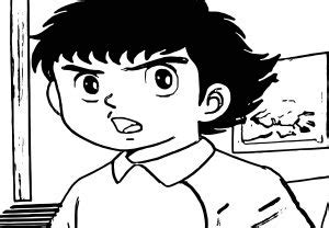 Captain Tsubasa Coloring Page 35 Wecoloringpage