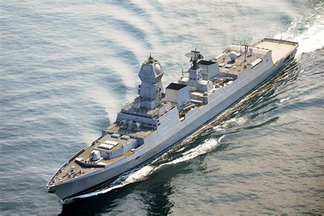 India Commissions First In New Class Of Stealthy Destroyer Usni News