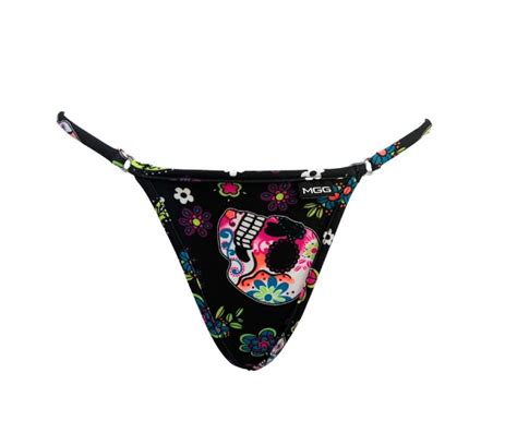 Sugar Skull Mini Bikini Bottom Micro Gigi