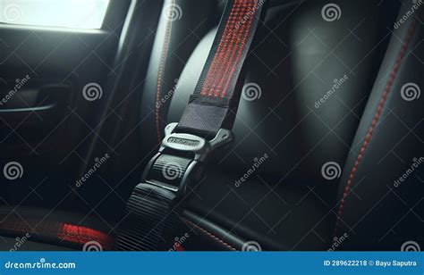 Seat Belt in a Car Safe Driving Concept, Ai Generative Stock ...