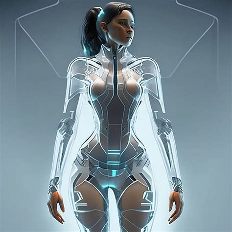 Futuristic sci-fi female clothes by Pickgameru on DeviantArt