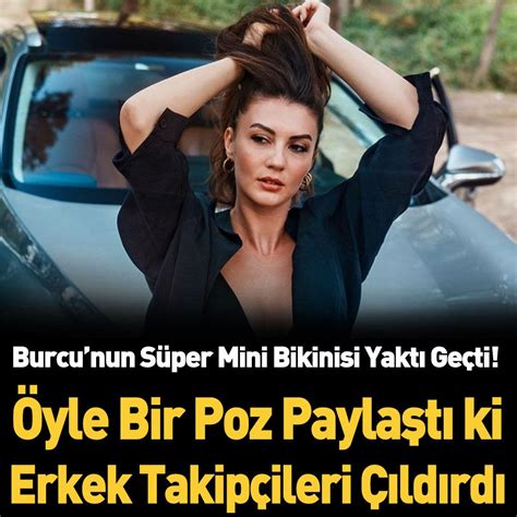 Burcu Zberkin Seksi Tatil Pozlar Ate Etmeye Devam Ediyor