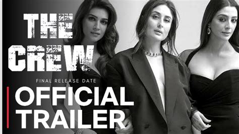 The Crew Trailer Kareena Kapoor Tabu Kriti Sanon Diljit Dosanjh