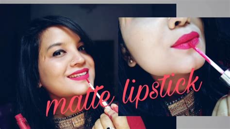 How To Apply Matte Lipstick With 3 Simple Tricks 😊 मैट लिपस्टिक💄 केसे