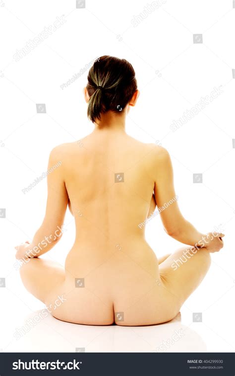 Naked Woman Sitting Lotus Images Stock Photos Vectors Shutterstock