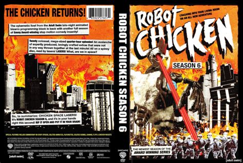 Robot Chicken Season 6 R1 Custom DVD Cover - DVDcover.Com