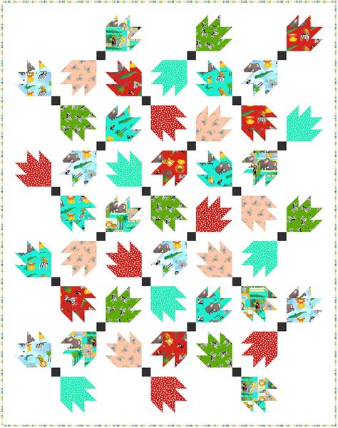 Tea Leaves - Printed Pattern – Meadow Mist Designs