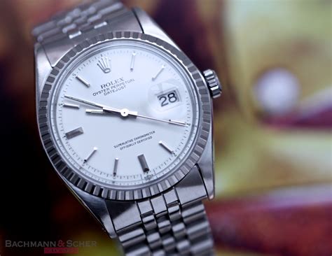 Rolex Vintage Datejust Man Size Ref Stainless Steel Bj