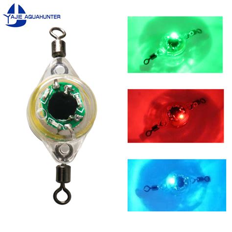 Led Deep Drop Underwater Eye Flash Fish Attract Light Fishing