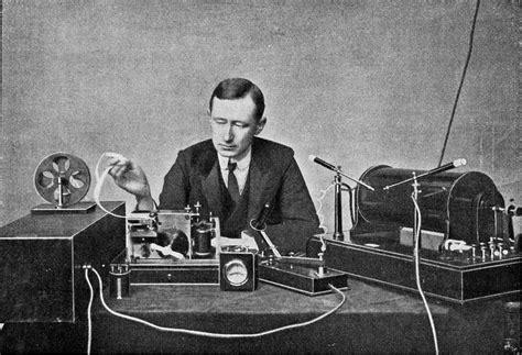 1895 Guglielmo Marconi Invents A System Of Wireless Communication