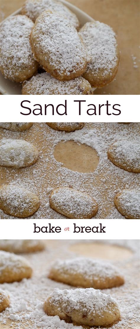 Sand Tarts Recipe Sand Tarts Sweet Dough Baking