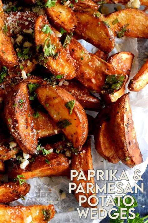 Paprika And Parmesan Potato Wedges Lord Byron S Kitchen