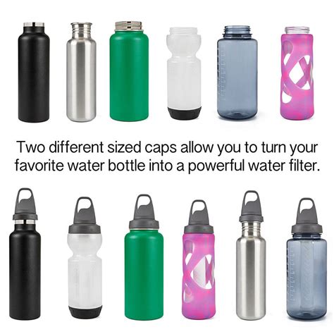 Store and FIlter Water on the Go with the LifeStraw Universal Bottle FIlter