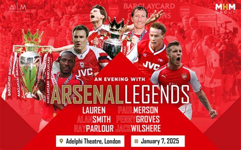 Arsenal Legends - Live in Conversation Tickets | Adelphi Theatre