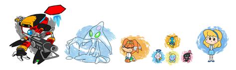 Sonic Adventure Characters by tokyorose1021 on DeviantArt