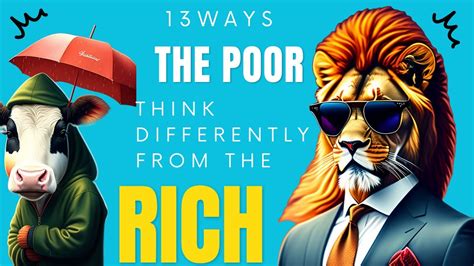 13 Things Poor People Do That The Rich Don T Financial Literacy YouTube