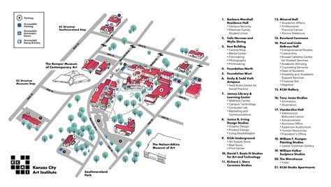 Campus Map - Kansas City Art Institute