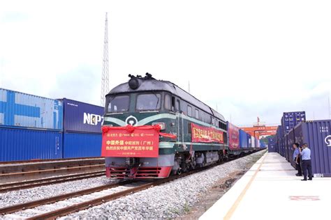 China Europe Freight Train Chengdu Launches New Freight Train Route To