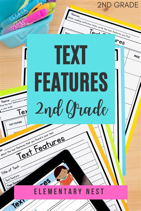 Nonfiction Text Features 2nd Grade Ri25 Worksheets Lessons And