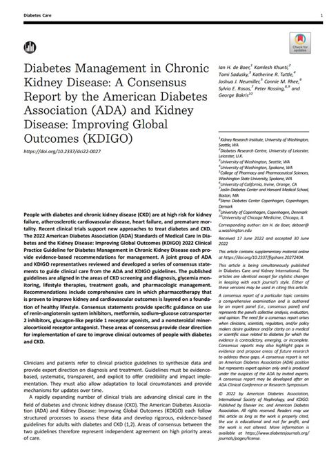 Edgar V Lerma 🇵🇭 On Twitter Diabetes Management In Ckd A Consensus