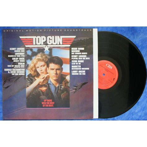 top gun, original soundtrack by SOUNDTRACK, LP with grey91