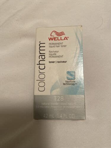 Wella Color Charm Permanent Liquid Toner T Natural Blonde Ml