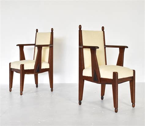 Pair Of Armchairs By Jacques Van Den Bosch For T Binnenhuis