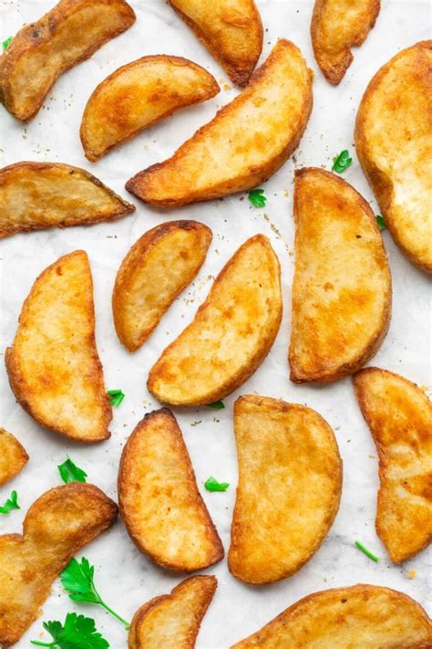 Air Fryer Potato Wedges Crispy Fluffy And Healthier