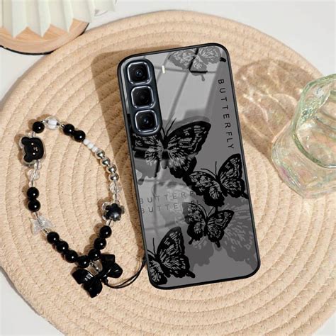 Jual Softcase Glossy Glass Strap Case Infinix Hot 60i Hot 60 Pro Plus Terbaru 2025 HBK02