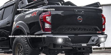 Off Road Style Steel Bumper Rear Nissan Navara 2021 Pro4x Nova Series