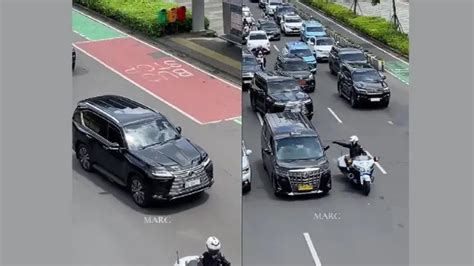 Fakta Viral Video Mobil Patwal Ri Tunjuk Pengemudi Taksi