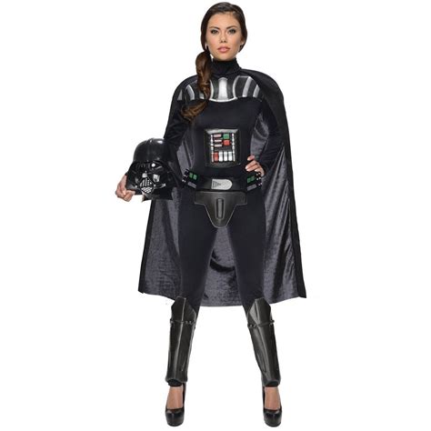 Star Wars Darth Vader Female Bodysuit Women S Adult Halloween Costume