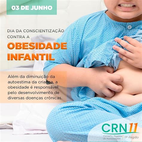 Obesidade Infantil CRN11 Fala Das Causas Dos Riscos E De Como