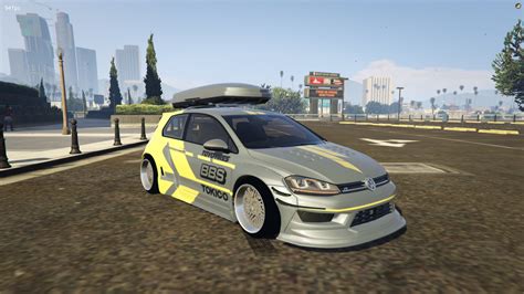 Pandem Volkswagen Golf R Mk7 Livery Gta 5 Mods