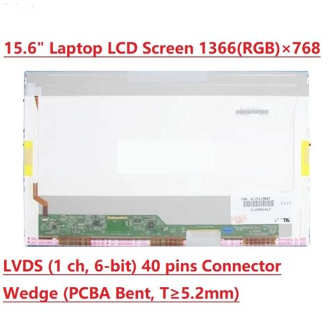 Laptop Lcd Screen Matrix Pin Lvds For Hp Probook S S