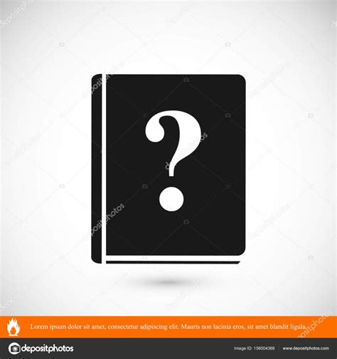 Signo de interrogación icono Vector de stock por SimVA 156004368