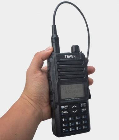 Мощная портативная радиостанция на два диапазона Терек РК-501-2Д