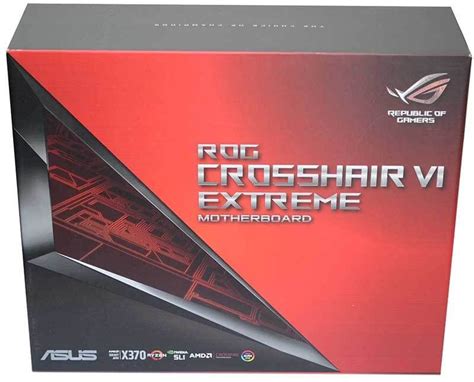 Asus Rog Crosshair Vi Extreme X370 Motherboard Review Eteknix