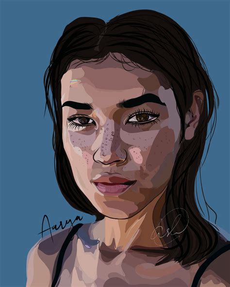 Digital Portrait on Behance