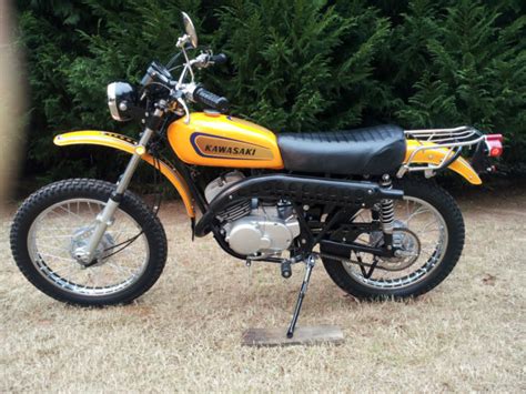 Kawasaki F Cc Enduro Vjmc Amhra Vintage Motorcycle