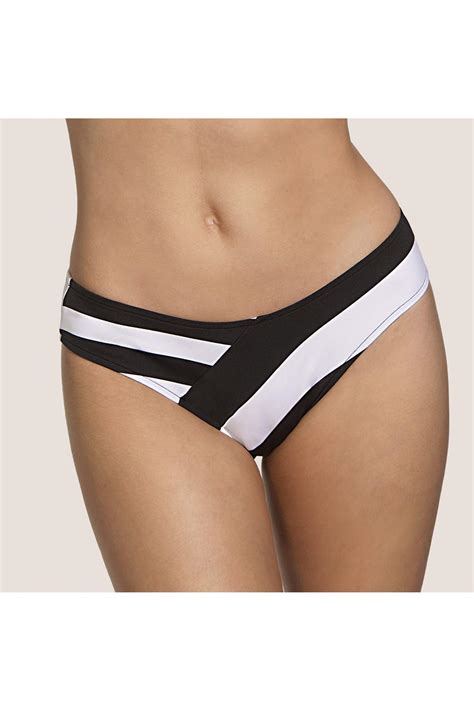 Braga Bikini Blanca Y Negra Unas1 Sarda Con Descuentos Bikini Blanca