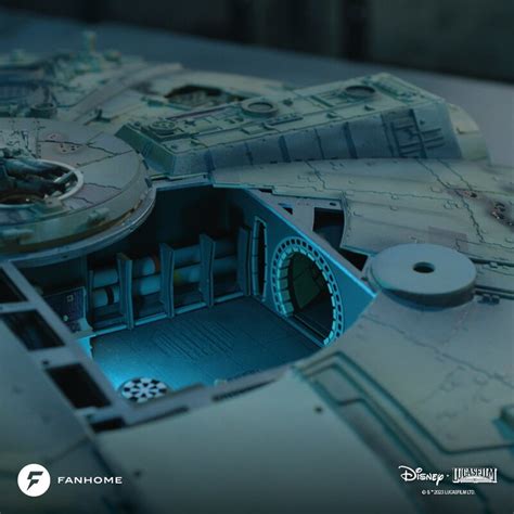 Fanhome Launches Star Wars Millennium Falcon Build Up Model