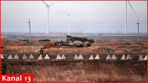 Russia Builds Km Defence Line In Zaporizhzhia Preparing For