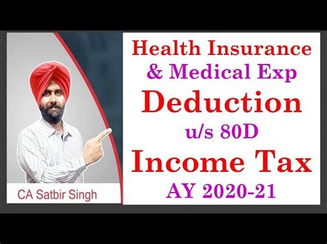 Deduction Of Health Insurance Premium Medical Expenses U S D Of